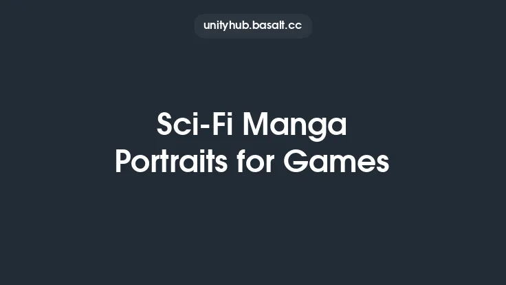 Sci-Fi Manga Portraits for Games Thumbnail