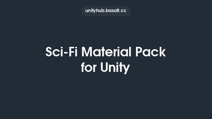 Sci-Fi Material Pack for Unity Thumbnail