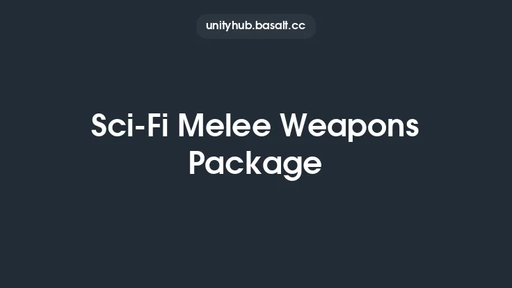 Sci-Fi Melee Weapons Package Thumbnail