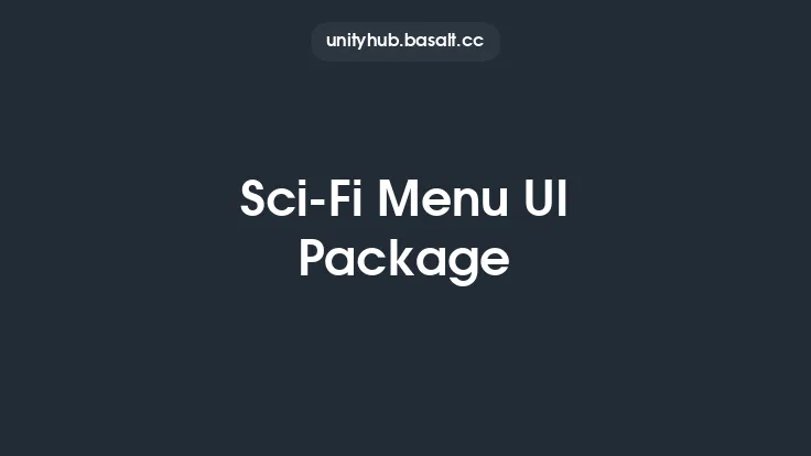 Sci-Fi Menu UI Package Thumbnail