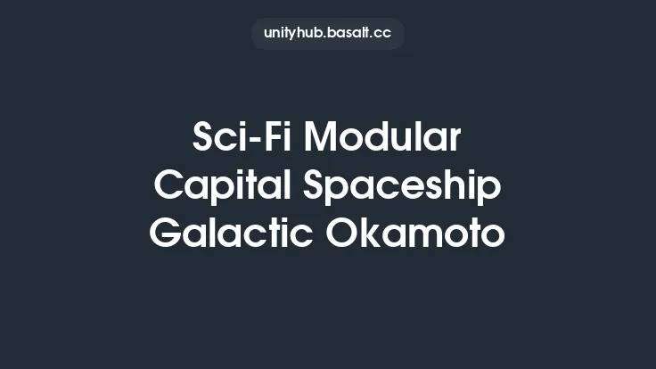 Sci-Fi Modular Capital Spaceship Galactic Okamoto Thumbnail
