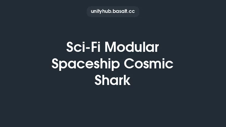 Sci-Fi Modular Spaceship Cosmic Shark Thumbnail