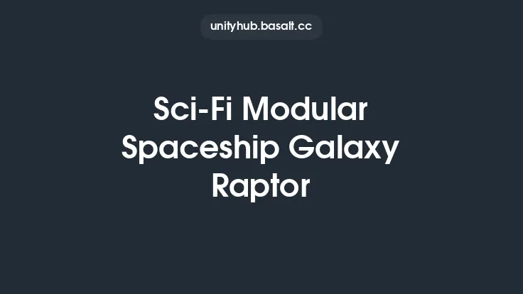 Sci-Fi Modular Spaceship Galaxy Raptor Thumbnail