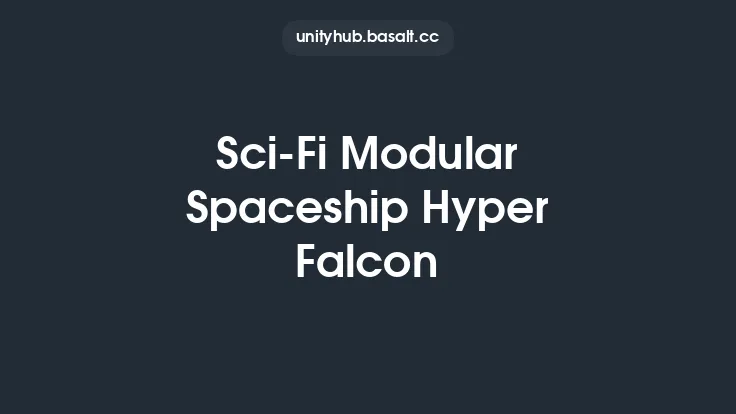 Sci-Fi Modular Spaceship Hyper Falcon Thumbnail