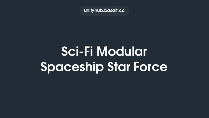 Sci-Fi Modular Spaceship Star Force Thumbnail