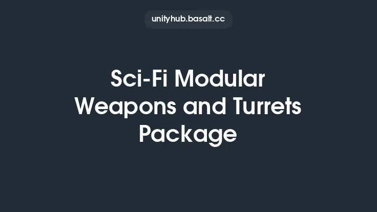 Sci-Fi Modular Weapons and Turrets Package Thumbnail