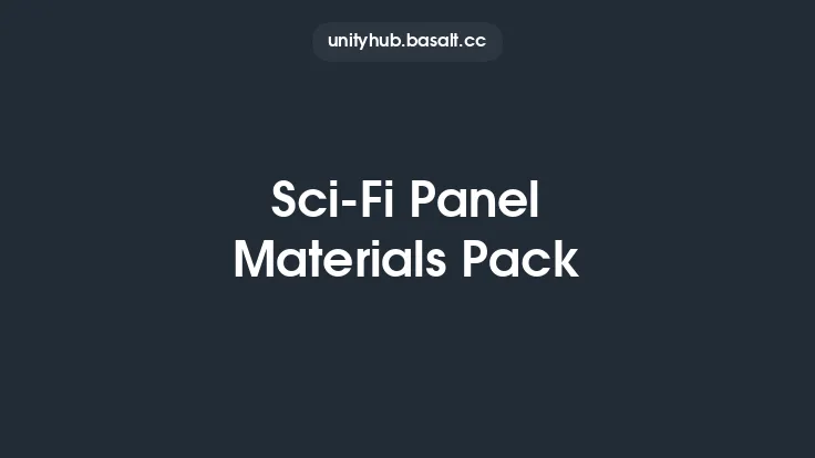 Sci-Fi Panel Materials Pack Thumbnail