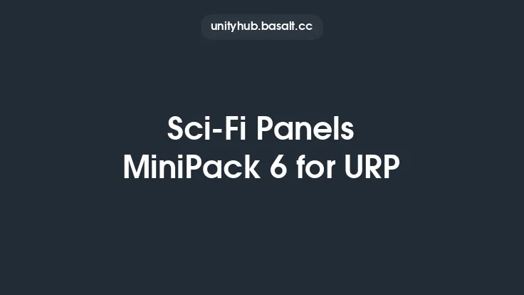 Sci-Fi Panels MiniPack 6 for URP Thumbnail
