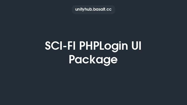 SCI-FI PHPLogin UI Package Thumbnail