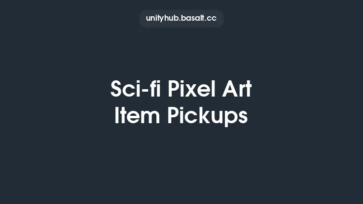 Sci-fi Pixel Art Item Pickups Thumbnail