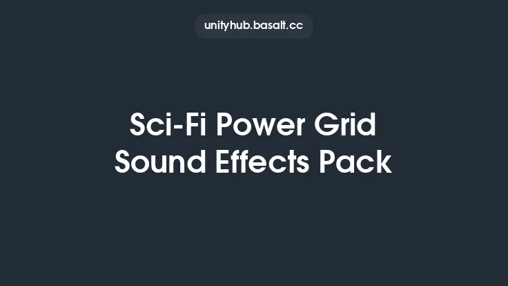 Sci-Fi Power Grid Sound Effects Pack Thumbnail