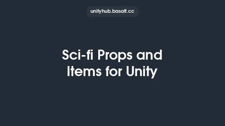 Sci-fi Props and Items for Unity Thumbnail