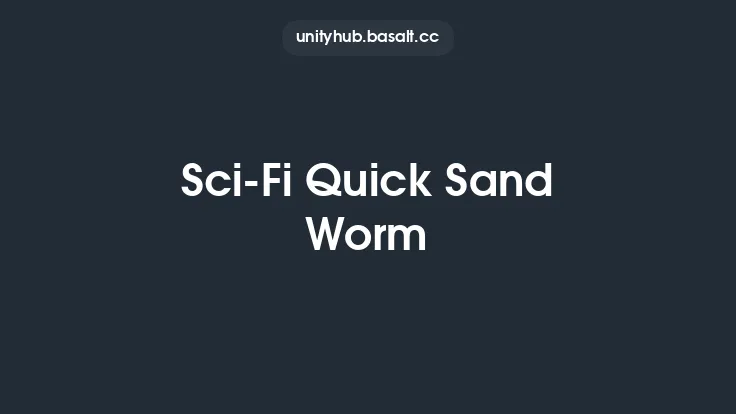 Sci-Fi Quick Sand Worm Thumbnail