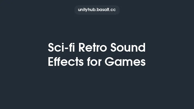 Sci-fi Retro Sound Effects for Games Thumbnail