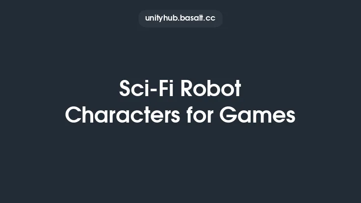 Sci-Fi Robot Characters for Games Thumbnail