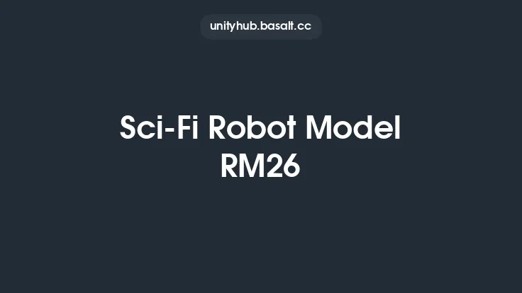 Sci-Fi Robot Model RM26 Thumbnail