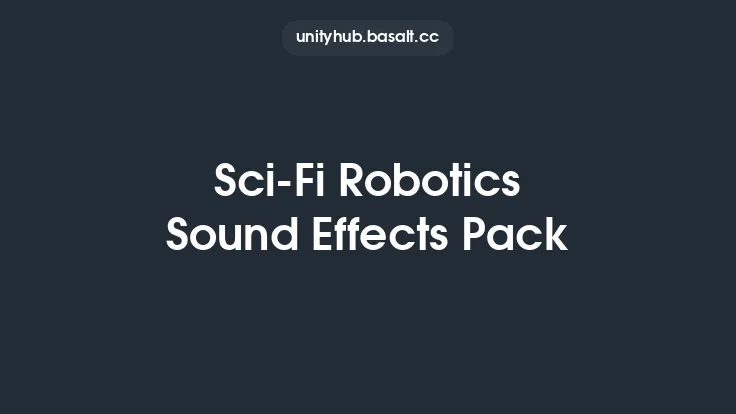 Sci-Fi Robotics Sound Effects Pack Thumbnail