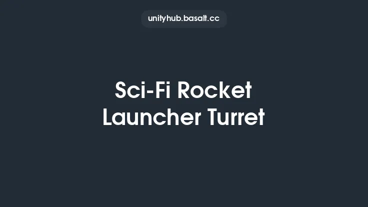 Sci-Fi Rocket Launcher Turret Thumbnail