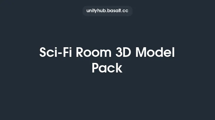 Sci-Fi Room 3D Model Pack Thumbnail