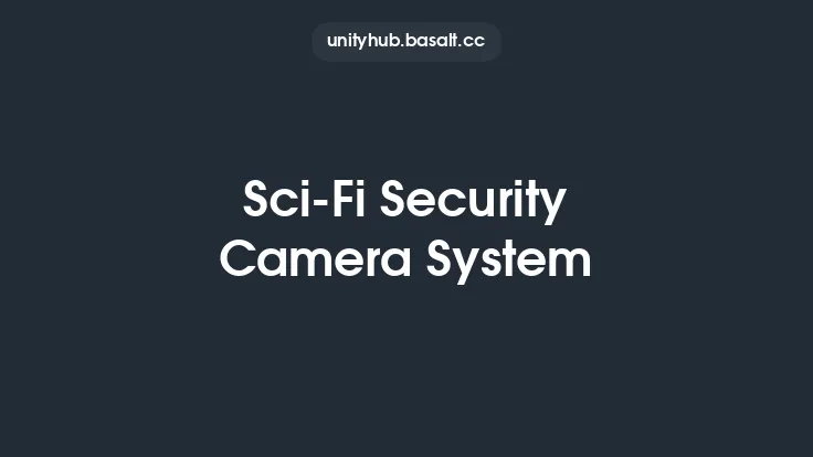 Sci-Fi Security Camera System Thumbnail