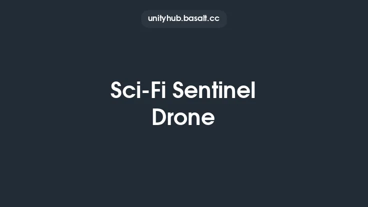 Sci-Fi Sentinel Drone Thumbnail