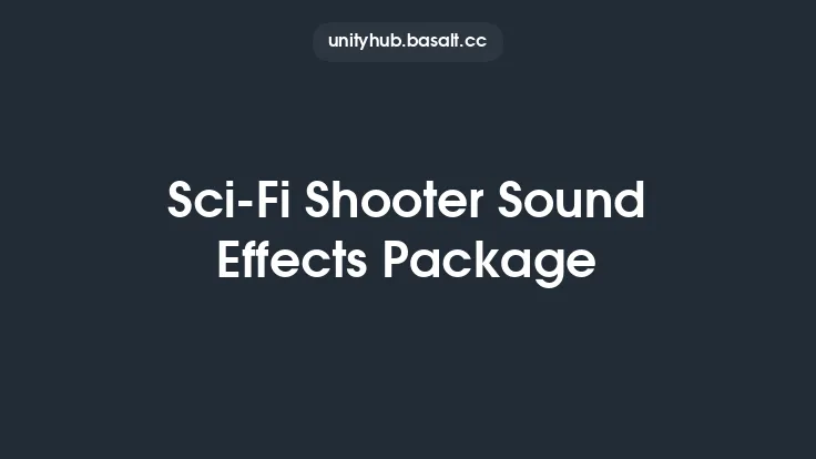 Sci-Fi Shooter Sound Effects Package Thumbnail