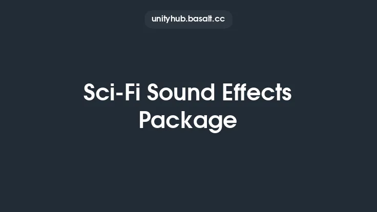 Sci-Fi Sound Effects Package Thumbnail