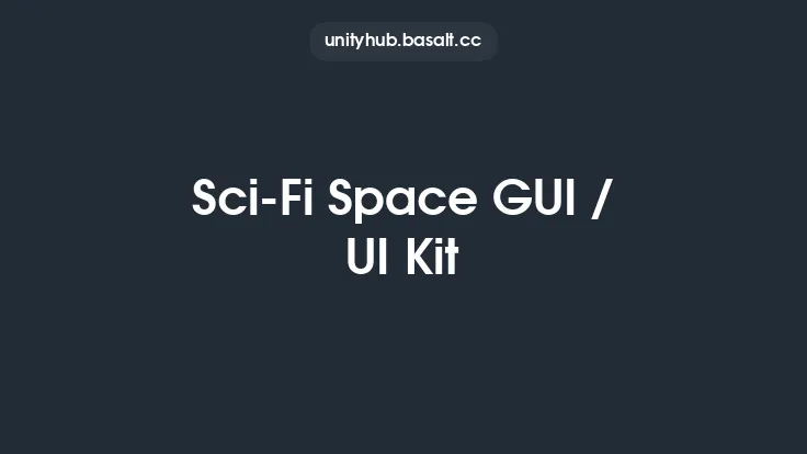 Sci-Fi Space GUI / UI Kit Thumbnail