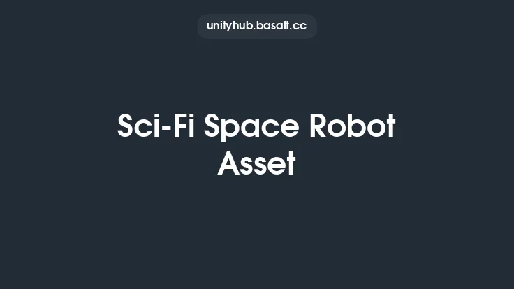Sci-Fi Space Robot Asset Thumbnail