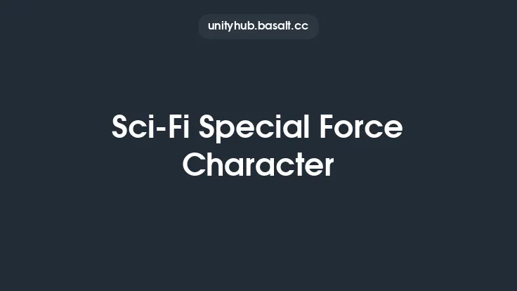 Sci-Fi Special Force Character Thumbnail