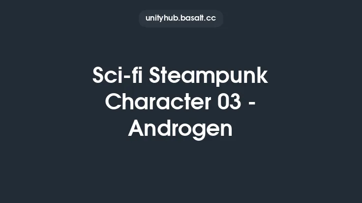 Sci-fi Steampunk Character 03 - Androgen Thumbnail