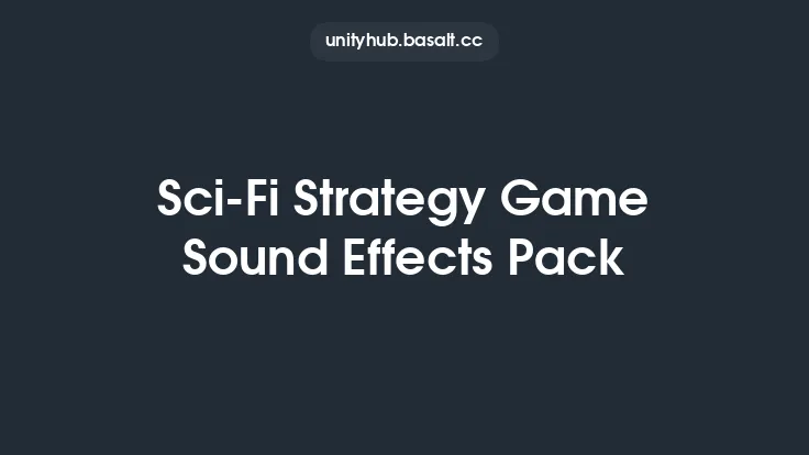 Sci-Fi Strategy Game Sound Effects Pack Thumbnail