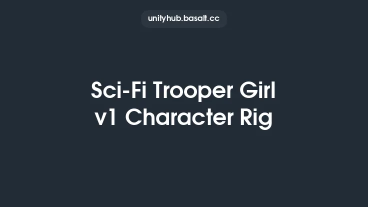 Sci-Fi Trooper Girl v1 Character Rig Thumbnail