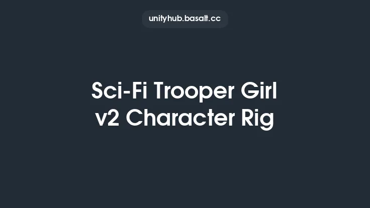 Sci-Fi Trooper Girl v2 Character Rig Thumbnail