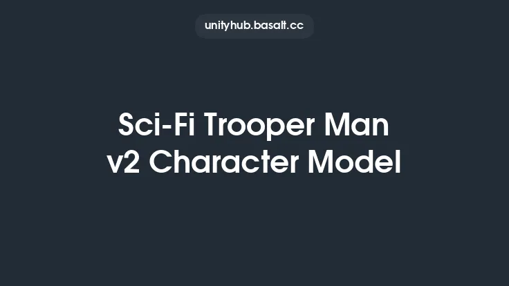 Sci-Fi Trooper Man v2 Character Model Thumbnail