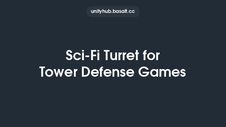 Sci-Fi Turret for Tower Defense Games Thumbnail