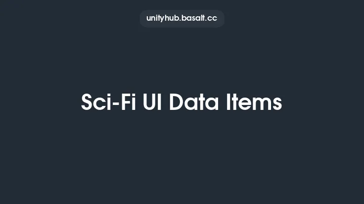 Sci-Fi UI Data Items Thumbnail