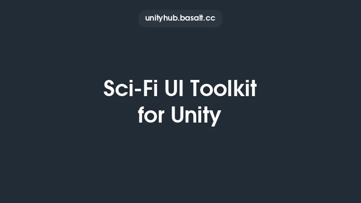 Sci-Fi UI Toolkit for Unity Thumbnail