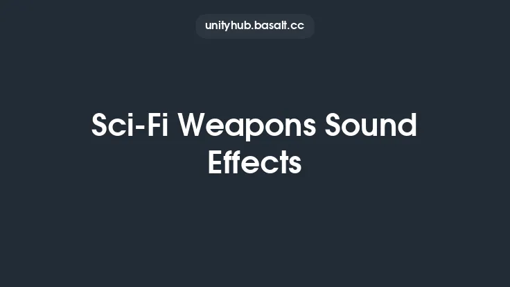 Sci-Fi Weapons Sound Effects Thumbnail