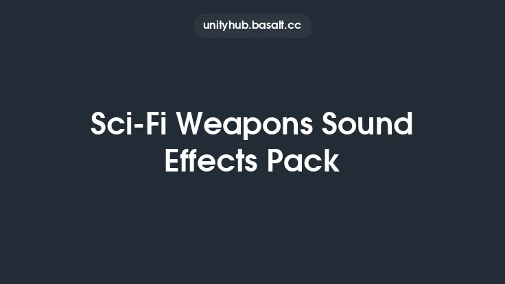 Sci-Fi Weapons Sound Effects Pack Thumbnail