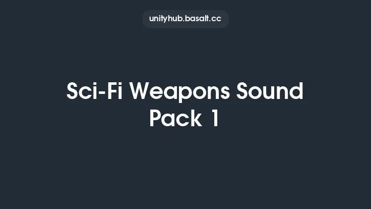 Sci-Fi Weapons Sound Pack 1 Thumbnail