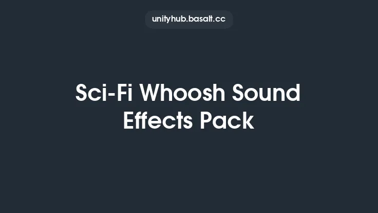 Sci-Fi Whoosh Sound Effects Pack Thumbnail