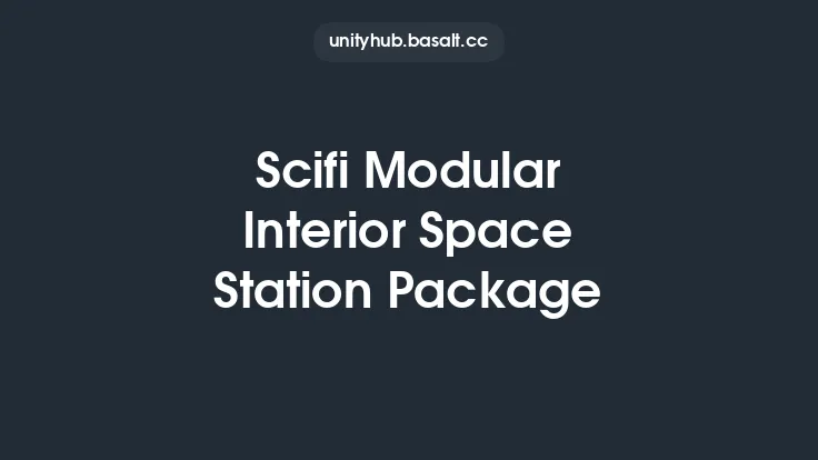 Scifi Modular Interior Space Station Package Thumbnail