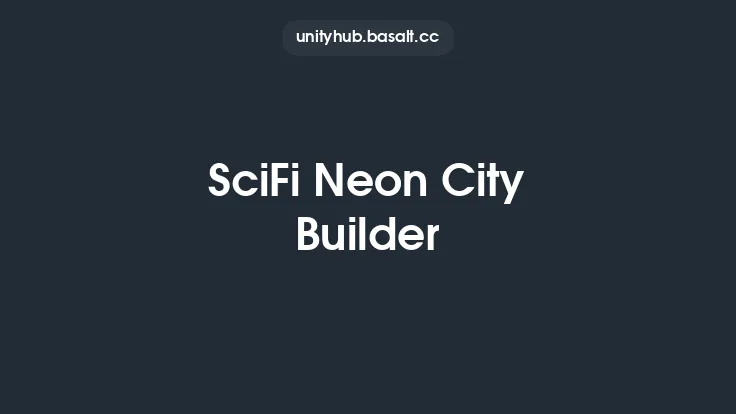 SciFi Neon City Builder Thumbnail
