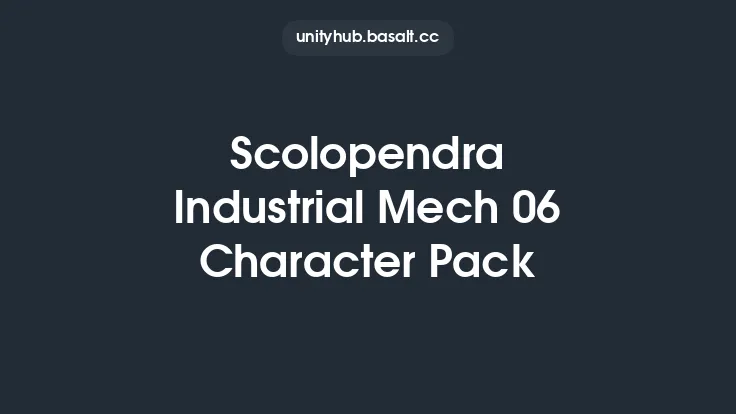 Scolopendra Industrial Mech 06 Character Pack Thumbnail