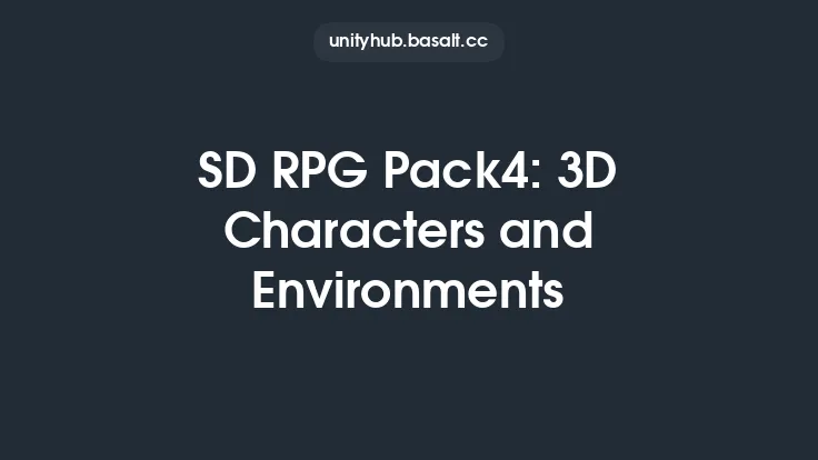 SD RPG Pack4: 3D Characters and Environments Thumbnail