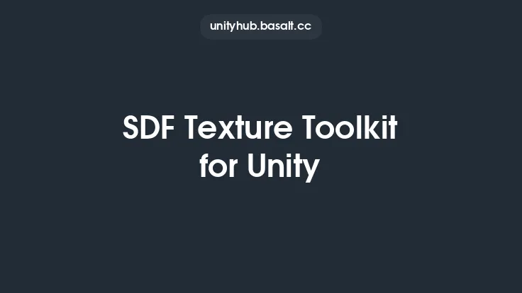 SDF Texture Toolkit for Unity Thumbnail