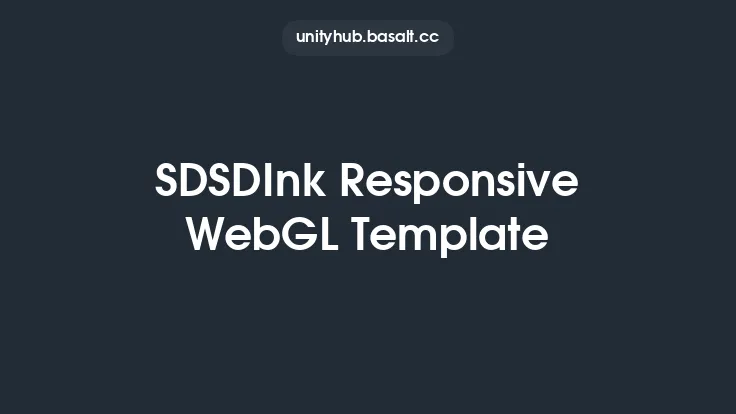 SDSDInk Responsive WebGL Template Thumbnail