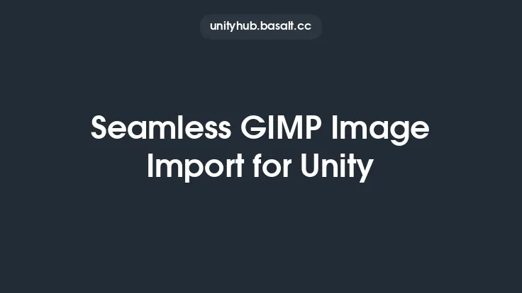 Seamless GIMP Image Import for Unity Thumbnail