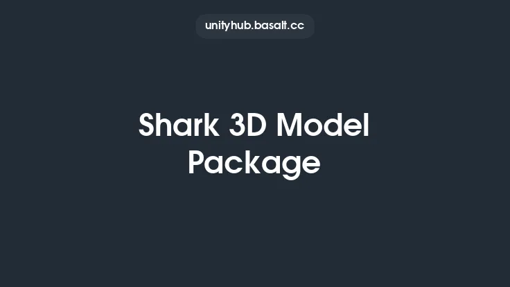 Shark 3D Model Package Thumbnail